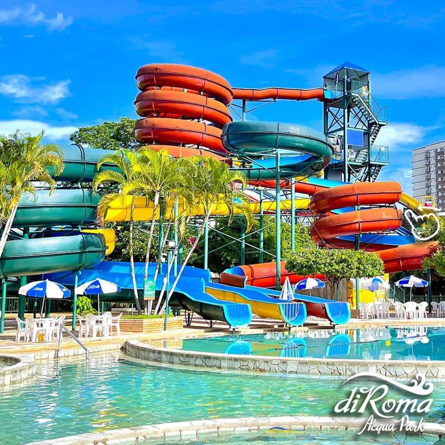 Hotel Diroma Fiori Com Um Dia De Acesso No Acqua Park Diroma كلدس نوفاس المظهر الخارجي الصورة