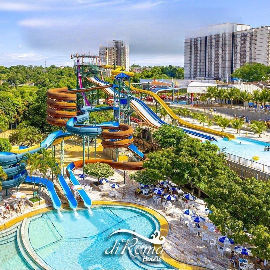 Hotel Diroma Fiori Com Um Dia De Acesso No Acqua Park Diroma كلدس نوفاس المظهر الخارجي الصورة
